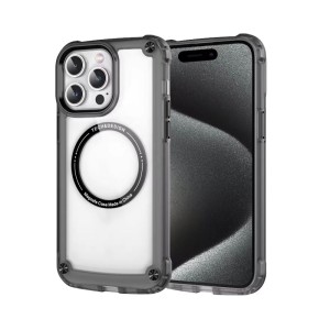 Trending Products Transparent Magnetic Phone Case for iPhone 15 14 13 Pro Max 5g Clear Protection Smartphone Accessories