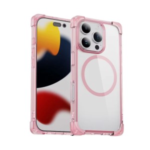 For iPhone 16 15 14 13 12 Pro Max Transparent Mobile Phone Back Cover For iPhone 16 Clear Magnetic Case